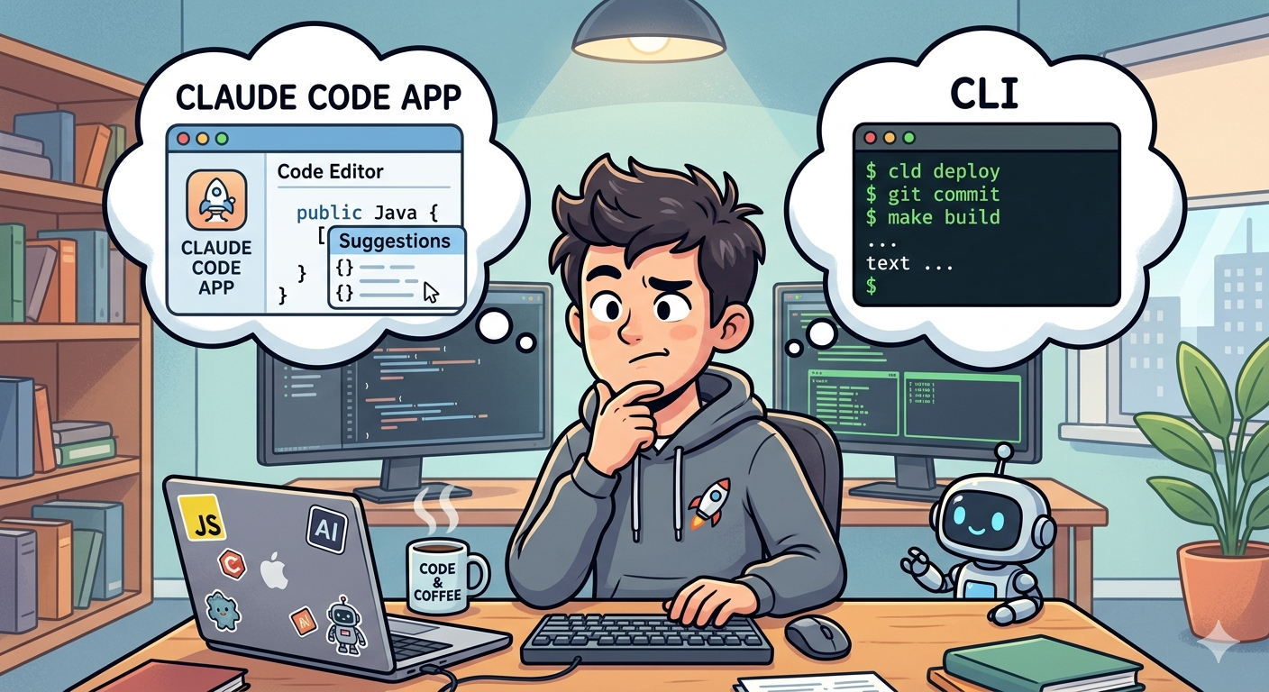 Claude Code App or CLI